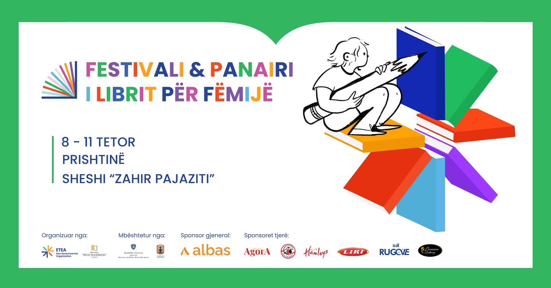 Festivali & Panairi i Librit për Fëmijë nis sot në kryeqytet