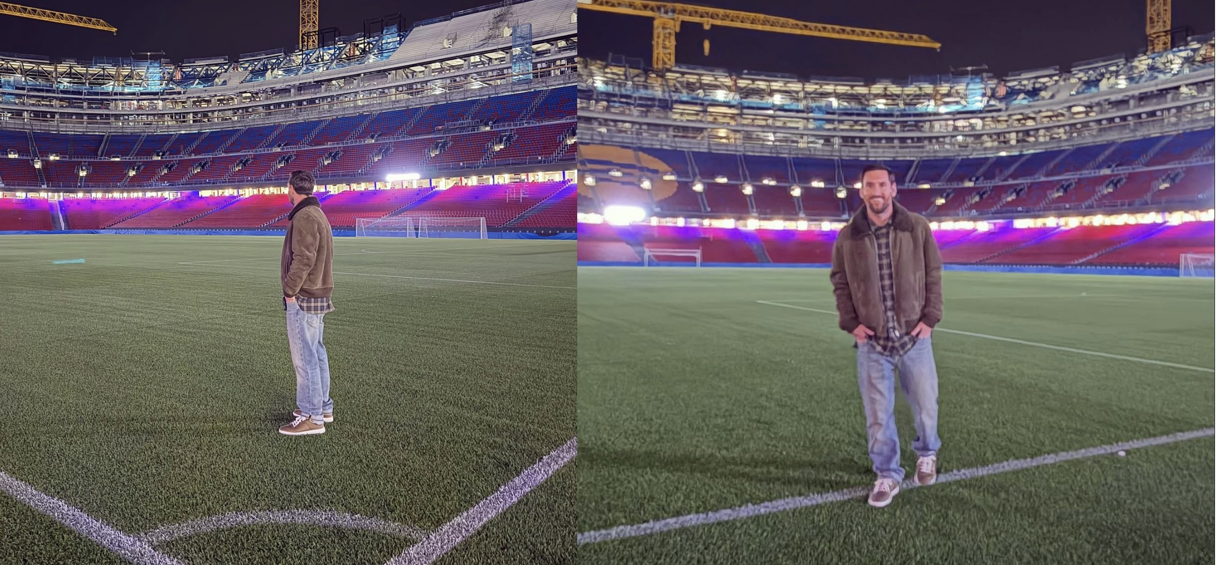 Messi viziton Barcelonën: “Një vend që më mungon me gjithë zemër”