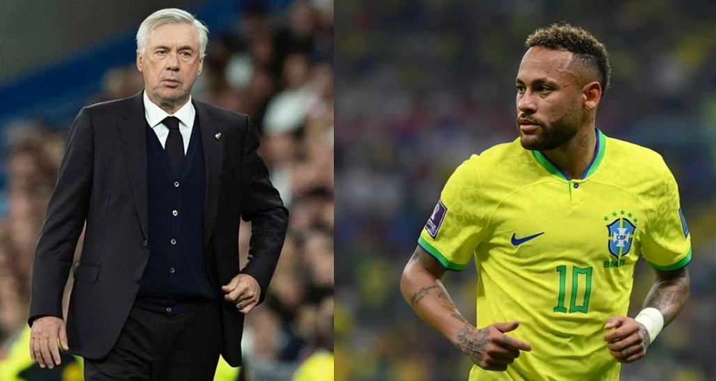 Neymar jashtë planeve të Ancelottit te kombëtarja e Brazilit