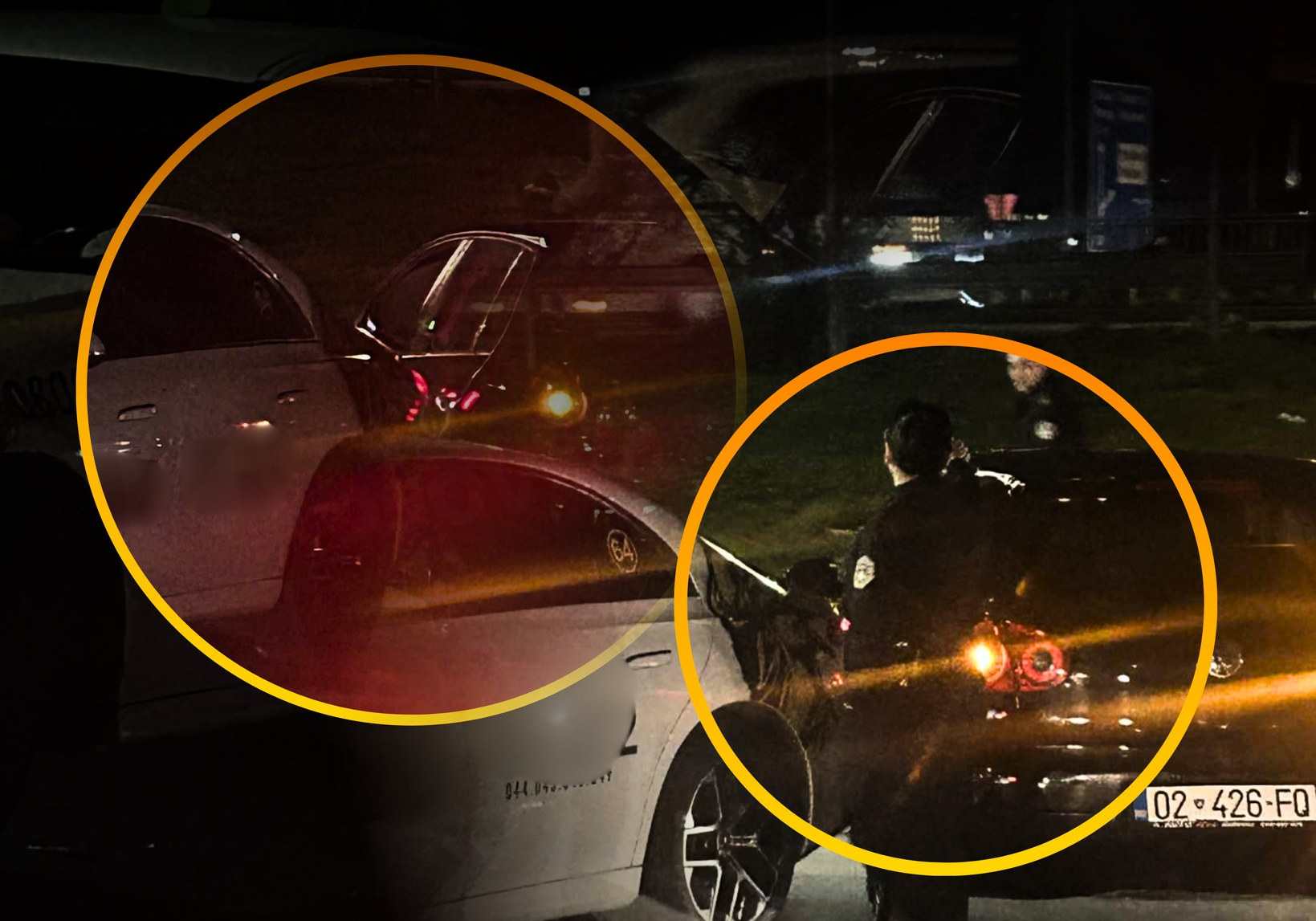 Aksident pranë Stacionit të Autobusëve në Prishtinë, përfshihet një taksi dhe një veturë