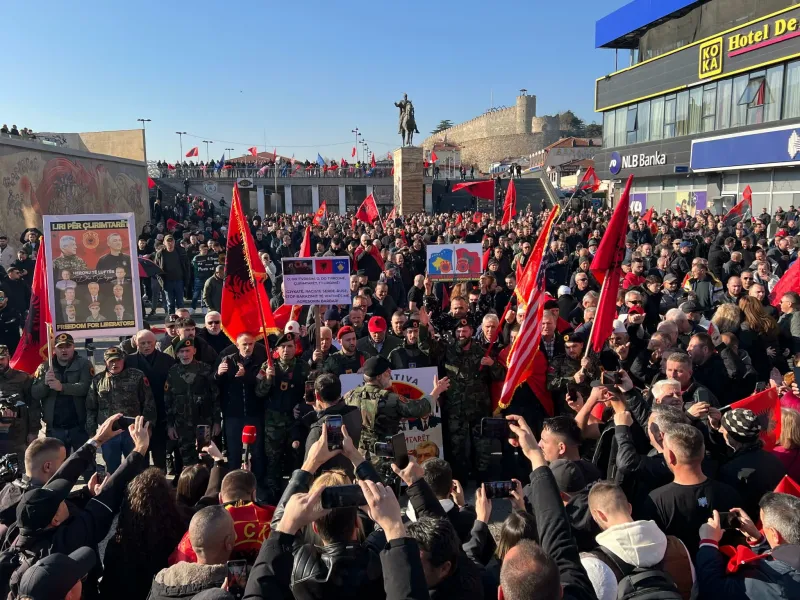 Përfundon protesta në Shkup