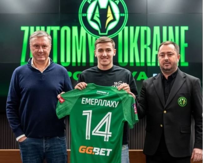 Zyrtare: Lindon Emërllahu i bashkohet klubit ukrainas Polissya Zhytomyr