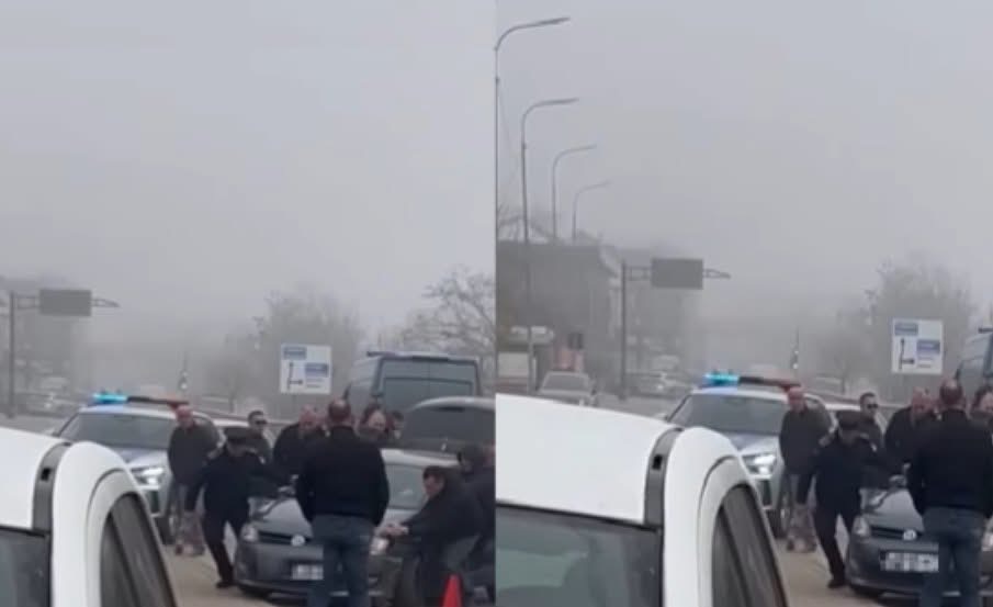 Vdes një zyrtar policor në Prishtinë, dyshohet për aksident trafiku