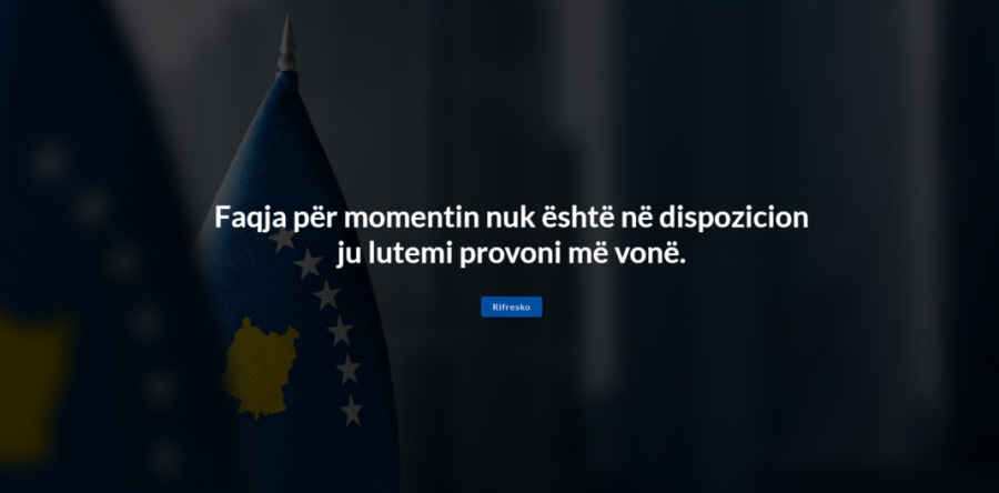 Ministria e Mbrojtjes jep sqarime për ndërprerjen e ueb-faqes zyrtare