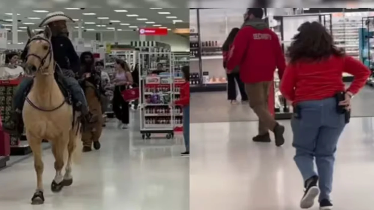 Një burrë futet me kalë në një market në SHBA, pamjet bëhen virale