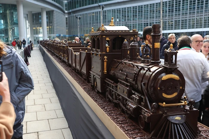 Treni prej çokollate i gjatë hyn në Librin e Rekordeve Guinness