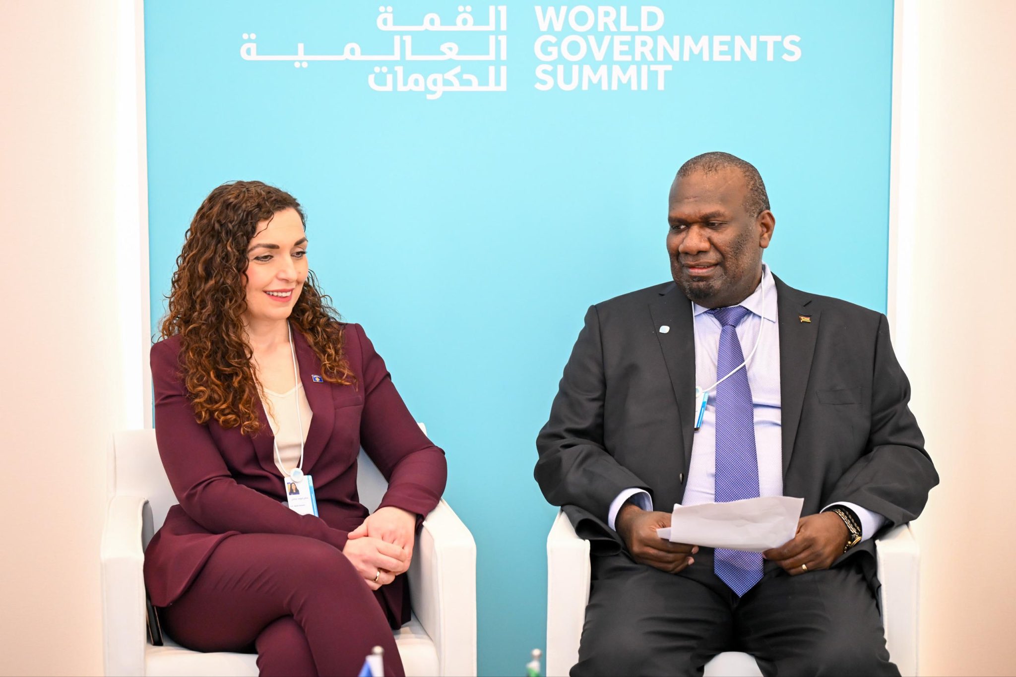 Osmani takon ministrin e Jashtëm të Vanuatus, flasin për bashkëpunim dypalësh