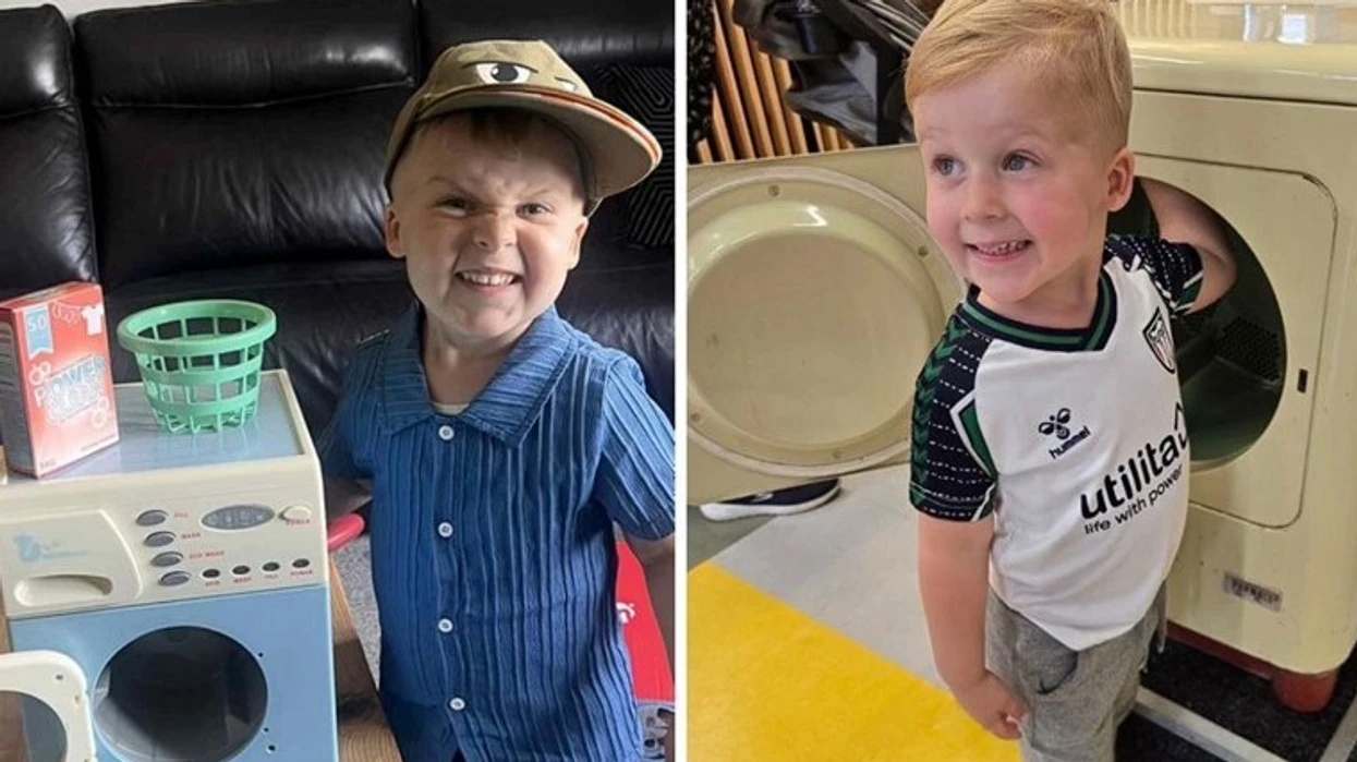 “Dashuri” e pazakontë: Trevjeçari fiksohet pas makinave të rrobave