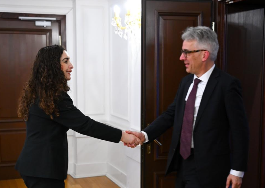 Vjosa Osmani falënderon Gjermaninë për mbështetjen e vazhdueshme ndaj Kosovës