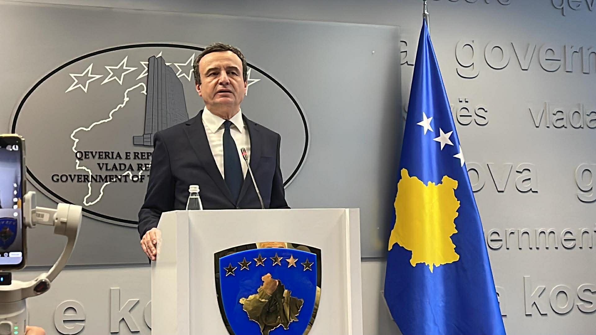 Në afatin e fundit për presidentin, Kurti thërret konferencë për media
