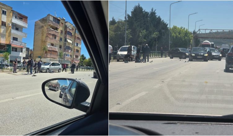 Vdes një person në Berat, me motoçikletë u përplas në një veturë