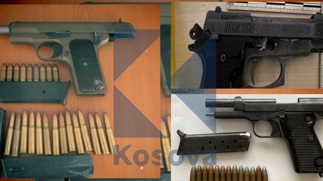 Kapen 10 armë e municion në Prishtinë për pak ditë, Policia zbulon detajet