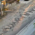 Rrruga në Talinoc të Muhaxherëve në gjendje të rëndë (FOTO)