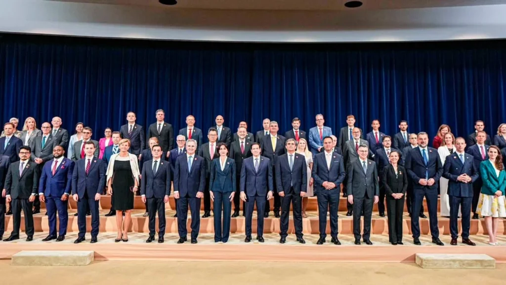 Konjufca në Uashington merr pjesë në takimin ministror për luftën kundër terrorizmit politik: SHBA mbetet aleati ynë më i afërt
