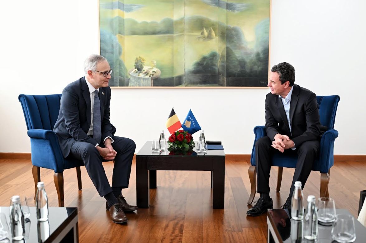 Kurti pret në takim lamtumirës ambasadorin e Belgjikës